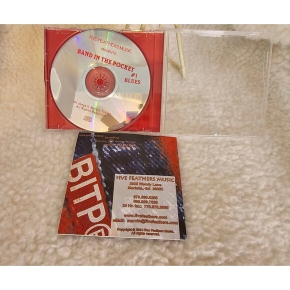 Band in the Pocket #1 Blues CD Backing Tracks for Practicing Musicians 2004 - Picture 3 of 7